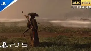 Ghost of Tsushima (PS5) 4K 60FPS HDR Gameplay (Free Roam)