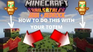 HOW TO CHANGE YOUR TOTEM OF UNDYING TEXTURE TO WHATEVER YOU WANT! JAVA/BEDROCK 1.20+