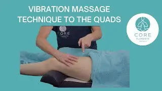 Vibration Massage to the Quadriceps - 