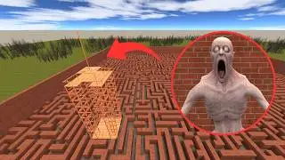 I Built a Fragile Wood Tower to Escape SCP-096... (GMod Challenge) 