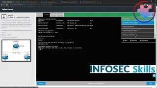 Infosec Skills Labs walkthrough - Basic Router Interface Configuration & Basic Router Configuration