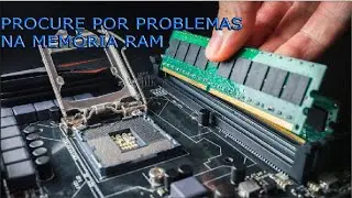 COMO  TESTAR A MEMÓRIA RAM do PC - COMO SABER  SE A MEMÓRIA ESTÁ COM DEFEITO