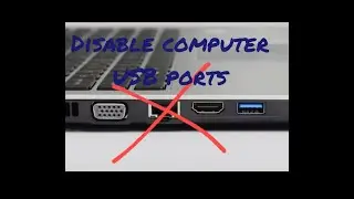 How to disable USB ports with CMD (Command Prompt) on your computer