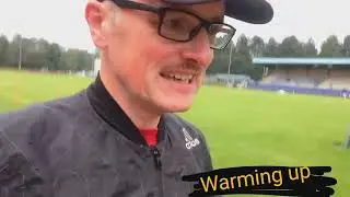 warning up