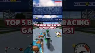 5 Best PS1 Bike Racing Games #shorts #bikeracing #ps1 #racinggames