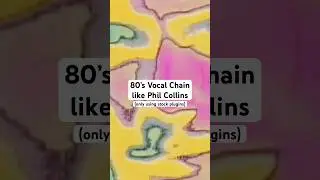 80’s vocal chain only using logic plugins🎙️ 