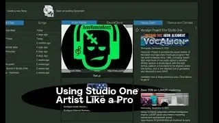 Free Studio One 3 Artist Template ✅