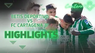 Resumen del partido Betis Deportivo - FC Cartagena 'B' (2-0) | CANTERA