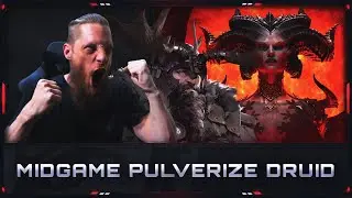[DIABLO IV | D4] – MY MIDGAME PULVERIZE DRUID IS SLAPPING HARD!
