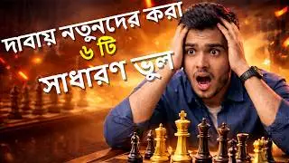 6 Common Mistakes for Beginners in Chess | Beginner Chess Mistakes Bangla♟️#chess #foryou