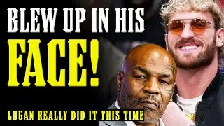 Logan Paul DISRESPECTS Mike Tyson to his FACE & it COMPLETELY BACKFIRED! He HUMILIATED JAKE!