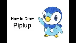 How to Draw Piplup (Pokemon)