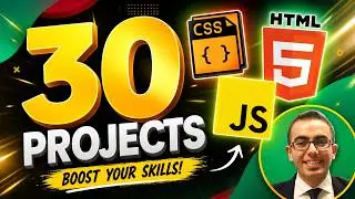 HTML CSS JS projects (Beginner): 30 projects using HTML CSS and JavaScript