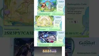 Genshin Impact Redeem Code Livestream 3.8 