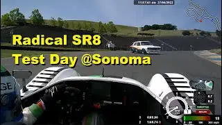 Radical SR8 Test Day @Sonoma