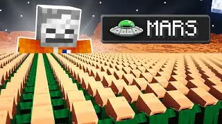 I Took 1,000,000 Villagers to MARS