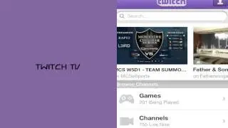 Como Ver Videos En Vivo EN Twitch Tv!! : en ipod,iphone,ipad