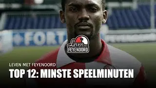 Leven met Feyenoord - Top 12: Spelers met de minste speelminuten voor Feyenoord