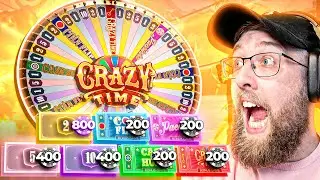 HUGE BETS ON EVERYTHING EXCEPT 1X ON CRAZY TIME!