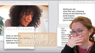 UMI, V “wherever u r (feat. V of BTS)” Official MV Reaction
