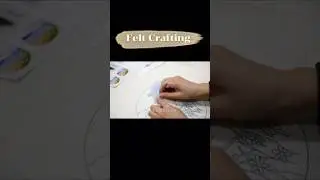 Felt Crafting Handmade #design #ideas #shorts #viral #craft #craftpetal