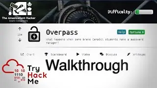 TryHackMe Overpass Walkthrough || Ssh2john ||