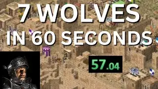 Can you beat 7 WOLFS in 60 SECONDS? - Stronghold Crusader