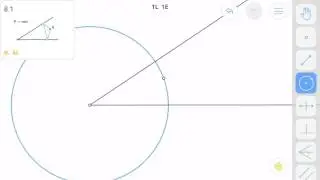 Euclidea 8.1 (Theta 1) Solution walkthrough