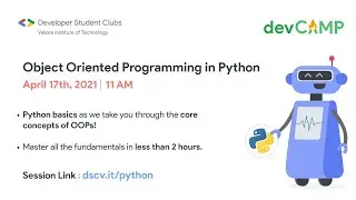 DevCamp | Object Oriented Programming in Python