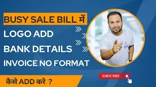 How To Format Your Invoice Numbers In Busy Software | Busy Sale Billing Made Easy!