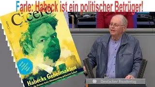 Farle: Habeck ist ein politischer Betrüger!