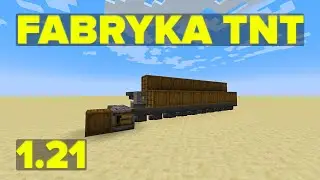 Fabryka TNT w MINECRAFT 1.21 z blokiem craftera