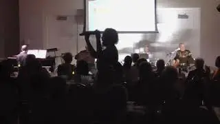 Linda Harris at Cafe AIM, in Leisure World, MD, on July 12, 2024.