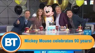 Mickey Mouse celebrates 90 years!