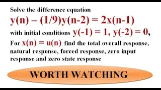 Q3. b. Complete Response, Forced Response, Natural Response | EnggClasses