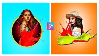Make Your Face Logo Design | Picsart Editing Tutorial | How to make logo in Picsart