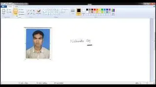 How to make Perfect size Photo & Signature in Paint for online JOB Application?
