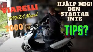 HJÄLP MIG o Laga denna Mopeden VIARELLI FORZA 2016