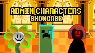 ADMIN CHARACTERS SHOWCASE IN UNDERTALE:LAST HOPE !!! | ROBLOX Undertale: Last Hope