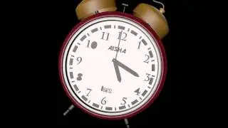 Animated Alarm Clock Cinema 4D
