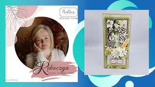 TUTORIAL Kartka komunijna z kolekcji Garden of blessings od @PlushleafPapers