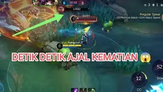 DETIK DETIK KEMATIAN 😱 😭😭#mobilelegends