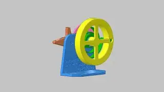 Geneva Mechanism with PLA Spring Test