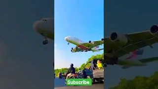 viman flaying on near rode 