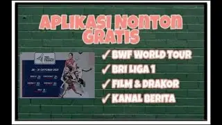 Aplikasi Nonton Gratis || Bisa nonton FRANCE Open 2021 dan Pertandingan Sepakbola Liga 1