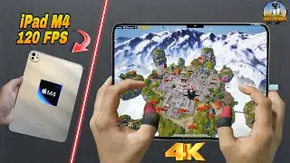 53 kills🤯 iPad M4 120 FPS😍 rush gameplay with Handcam 