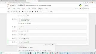 Python Functions Description using Jupyter Notebook | Part 8