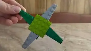 как сделать сюрикен из Lego