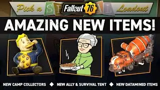 AMAZING NEW CAMP ITEMS coming to Fallout 76!
