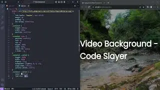 How To Add Video Background In Website Using HTML And CSS Step By Step Tutorial Quick method 2023